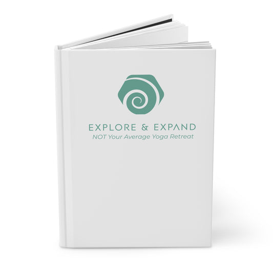 Explore & Expand Retreats Hardcover Journal